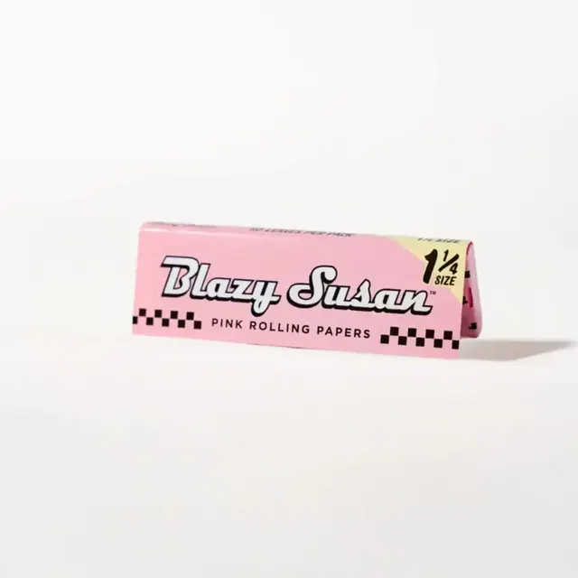 Blazy Susan Pink 1-1/4″Rolling Papers 