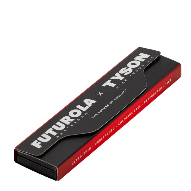 Futurola Mike Tyson 2.0 Rolling Papers + Tips King Size Slim