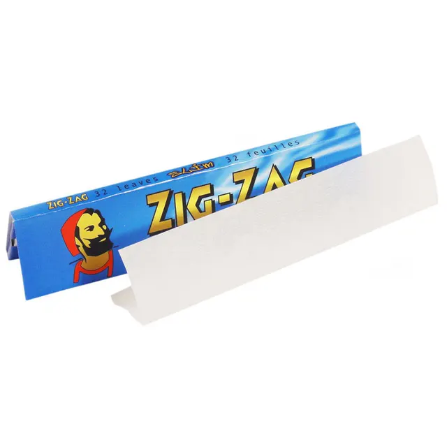 Zig-Zag Rolling Paper (Slim Blue)