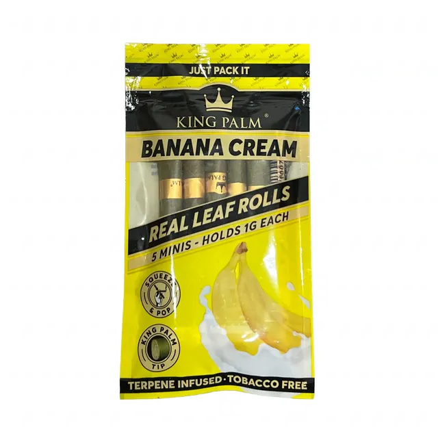 5 Slim Rolls - Banana Cream