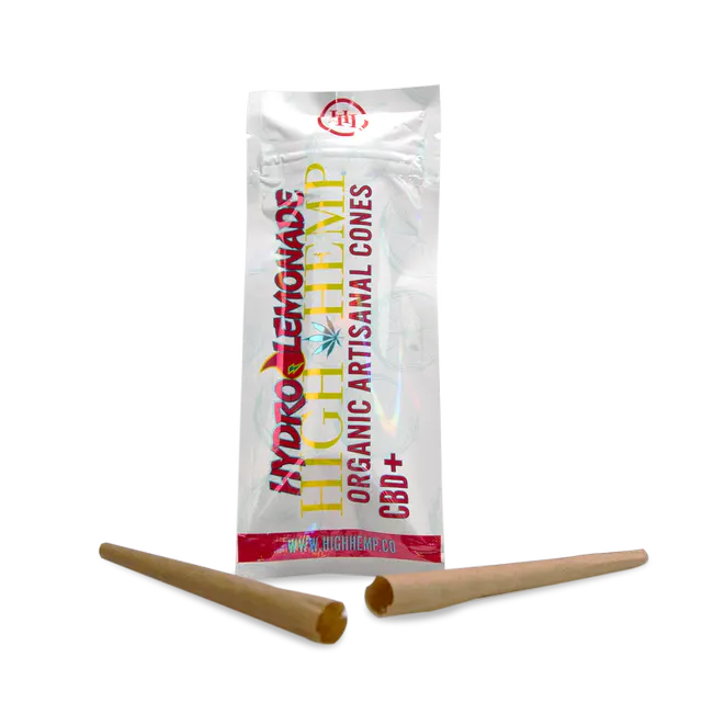 High Hemp Wrap Cones - Hydro Lemonade