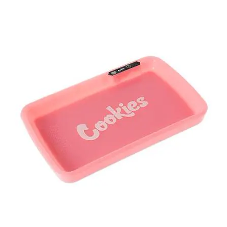Cookies LED Rolling Glow Light Up Tray PINK