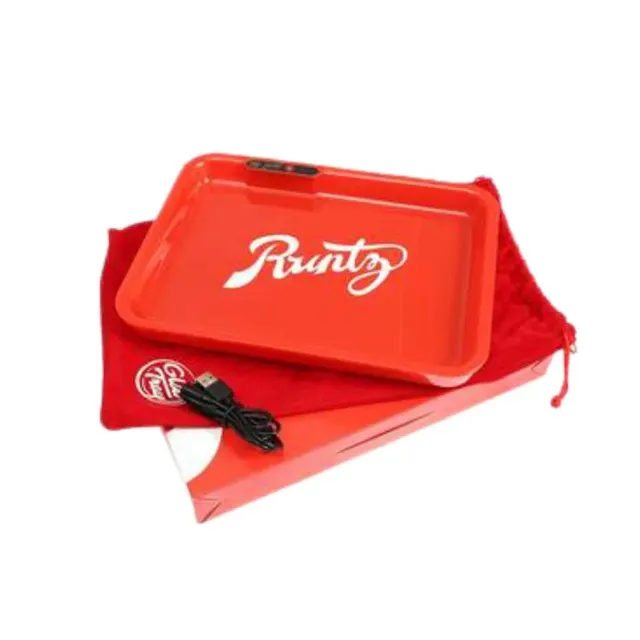 RUNTZ Glow Tray - RUNTZ OG - LED Rolling Tray Red