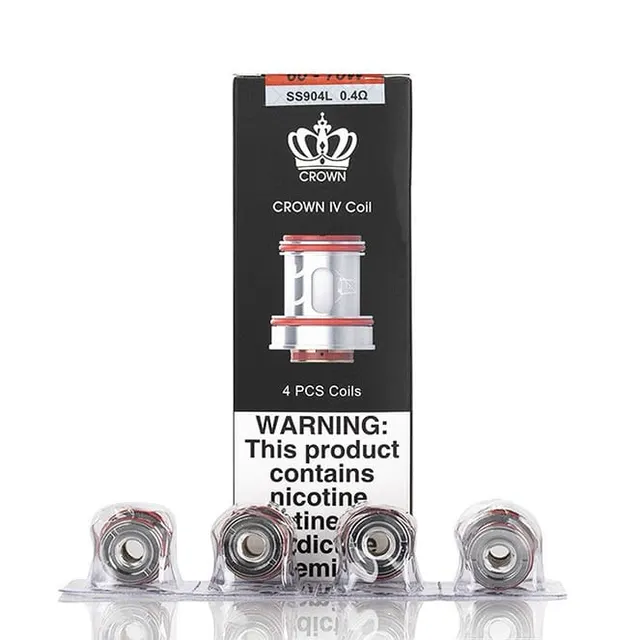 Uwell Crown IV Coils – 4 Pack