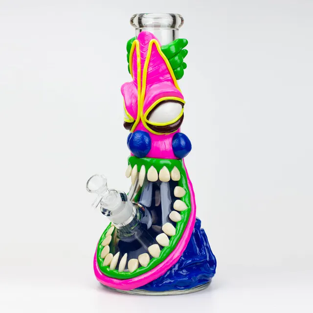 12.5" Resin 3D artwork 7mm glass beaker