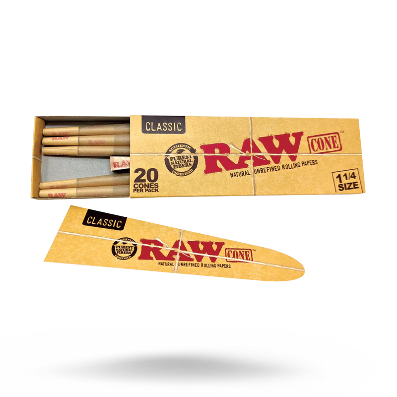 RAW Classic Cones - 20 Pack 1/4