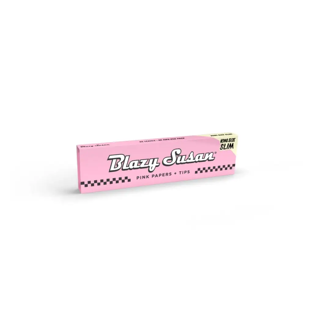 Blazy Susan Pink King Size Slim Rolling Papers