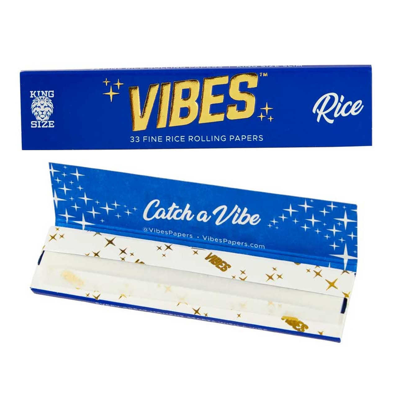 VIBES - Rice Rolling Papers - King Size