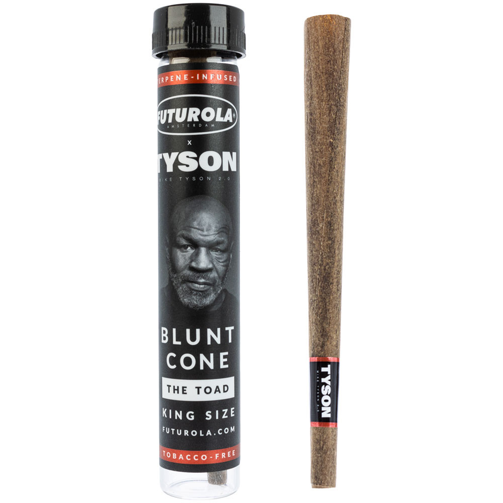 Tyson 2.0 x Futurola Tobacco-Free King Size Terpene-Infused Blunt Cone