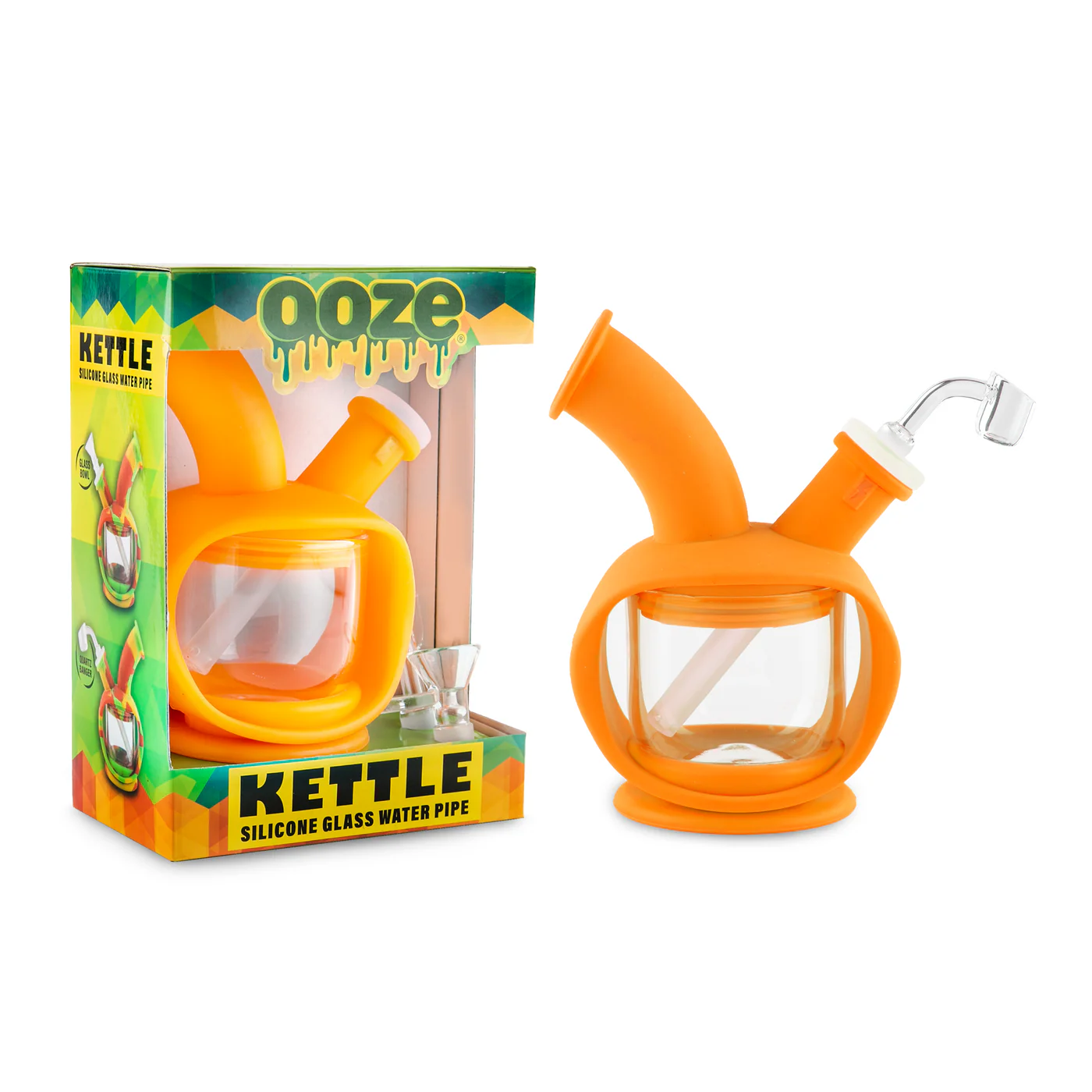 Ooze Kettle Silicone Water Bubbler
