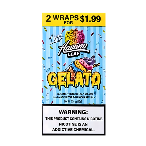 Havana Leaf Little Tobacco Wraps Gelato