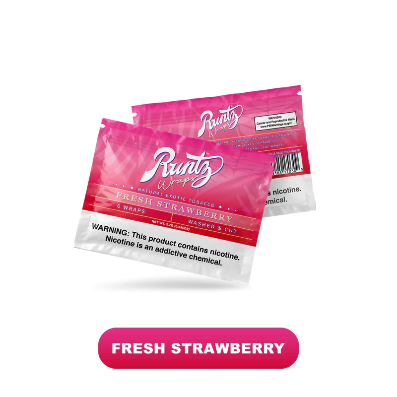 Runtz Wraps fresh strawberry 
