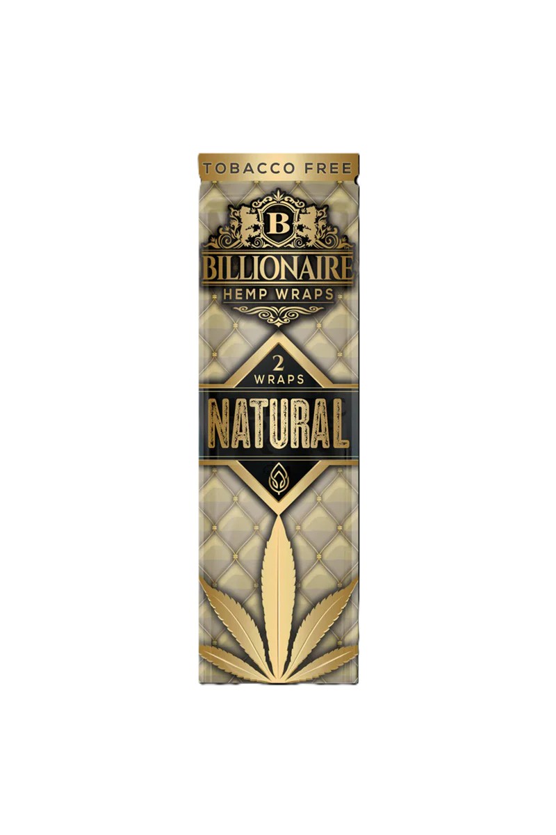 Billionaire Hemp Wraps NATURAL
