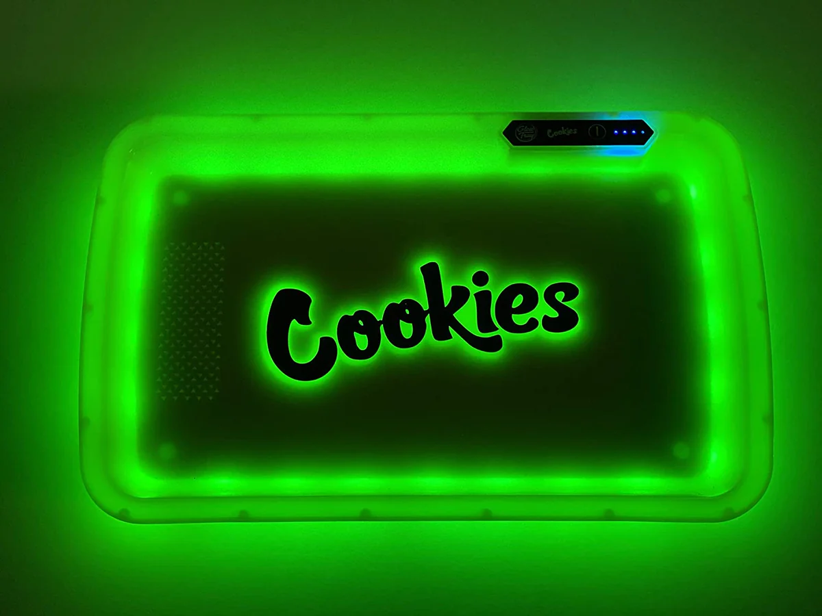 Cookies LED Rolling Glow Light Up Tray