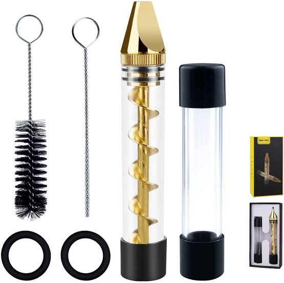 Twisty Glass Blunt Smoke Pipe